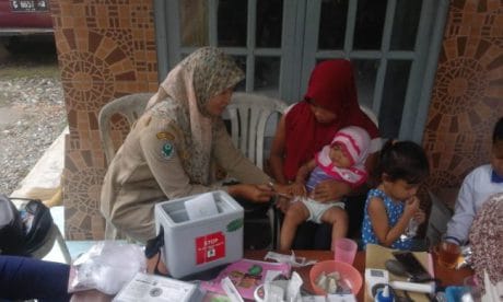 Posyandu Puskesmas Jatiroyom Maksimal Dukung Pembangunan TNI Pemalang