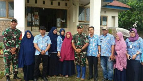 Kunjungan Pangdam XIV/Hsn ke lokasi TMMD Tompobulu