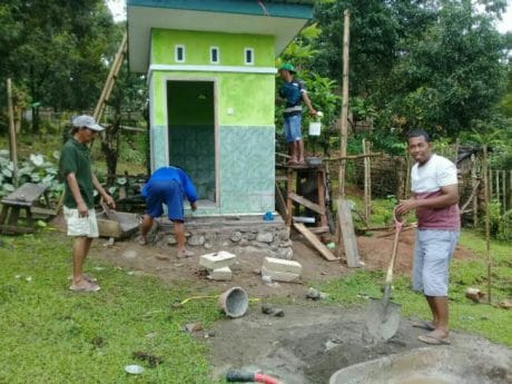 WARGA DS. BONTO MANAI KEC.TOMPO BULU TURUT MEMBANTU PELAKSANAAN TMMD KE 104 2019