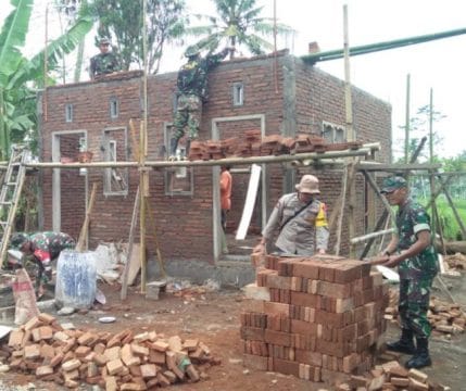 TMMD 104 Jember : Pembangunan Mushola Al-Ikhlas