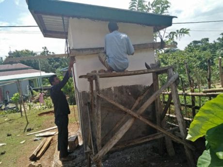 Hari Kedua TMMD, Kodim 1422/Maros Bangun MCK