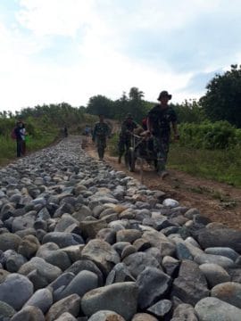 Jalan Makadam Jatiroyom-Parunggalih Pemalang, Tertata Rapi