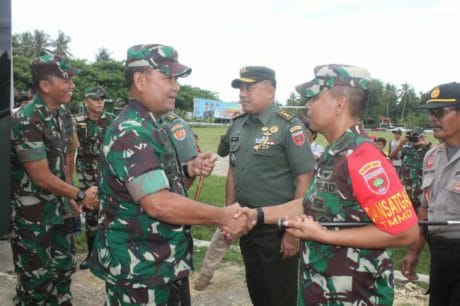 Pangdam XIV Hasanuddin Tinjau TMMD Dua Boccoe