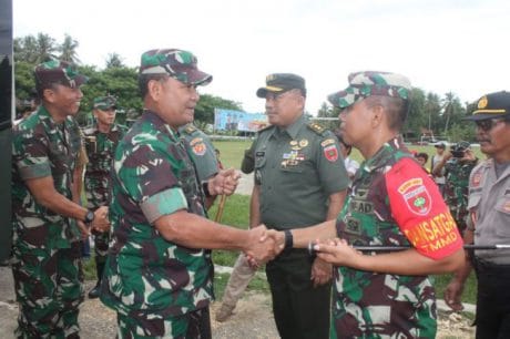 TNI Polri serta Pemerintah Desa