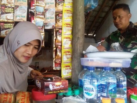 Banyak Pengunjung Ketika Pagi dan Sore Hari Berkat TMMD Pemalang