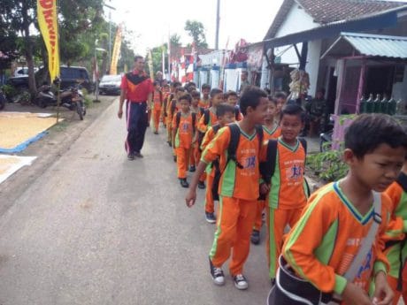 Cerianya Anak, Senang Adanya TMMD Pemalang