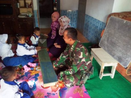 Satgas TMMD Reg-104 Pemalang Sahabat Anak