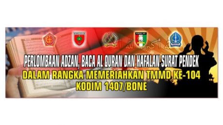 Dalam Rangka Memeriahkan TMMD Ke-104 Kodim 1407/Bone Menyelengarakan Lomba
