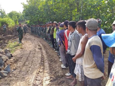 Danramil Bodeh Pemalang Yakin, Semua Sasaran TMMD Tepat Waktu