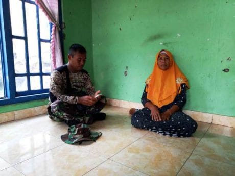 Dukun Bayi Jatiroyom Terbantu Dengan Jalan Baru TMMD Pemalang