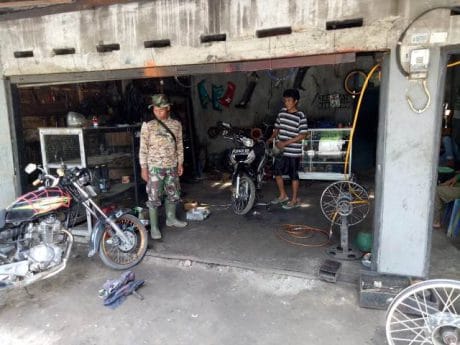 Akses Sasaran TMMD Pemalang Sulit, Namun Berkah Bagi Bengkel Motor