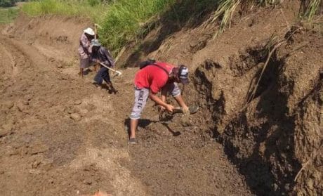 Satgas TMMD Reguler Pemalang dan Masyarakat, Bangun Drainase