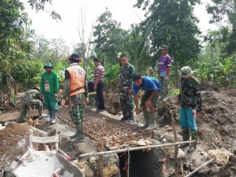 Dansatgas, Kualitas Juga Menjadi Perhatian Program TMMD ke 104 Kodim 1407/Bone