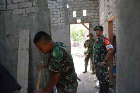 Dansatgas Tinjau Langsung Pembangunan TPD