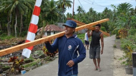 Kades Rusoh Ambil Bagian Dalam Penyiapan Bhakti Sosial