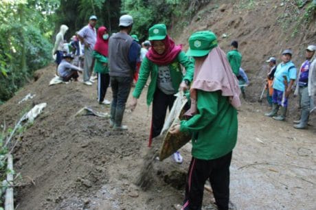 Bergabungnya rekan-rekan Mahasiswa
