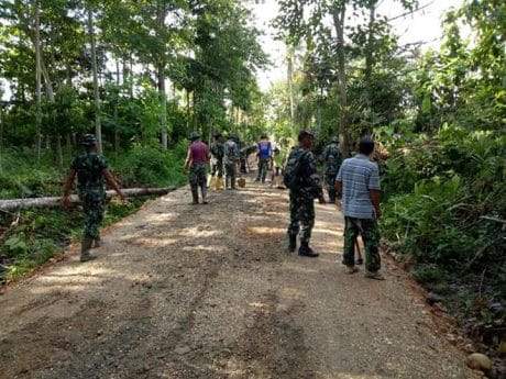 TMMD 104 KONAWE BANGKITKAN SEMANGAT GOTONG ROYONG