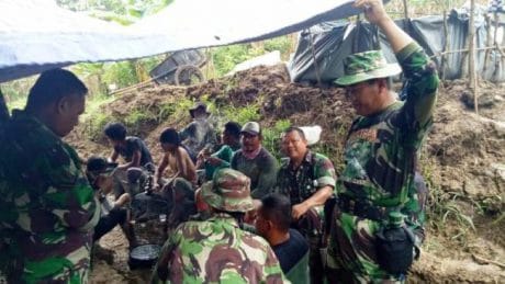 Satgas TMMD Pemalang Tanamkan Bekerja Bersama Istirahatnya Bersama