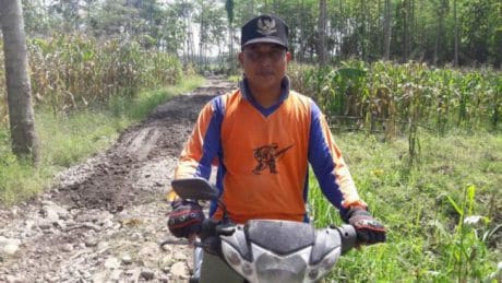 Patroli Hutan Perhutani Pemalang Lancar Dengan Jalan TMMD