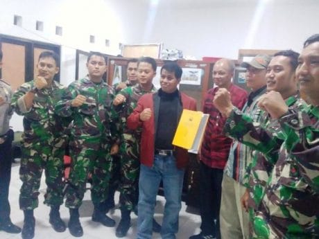 Bupati Pemalang Pantau Posko Jurnalistik TMMD di LPPL Radio Swara Widuri