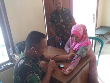 Poskes TMMD Pemalang Juga Melayani Masyarakat Umum