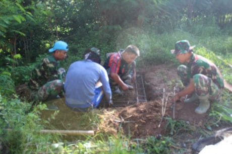 TNI dalam rangka membantu pemerintah daerah