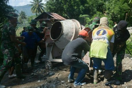 Mesin molen sangat membantu