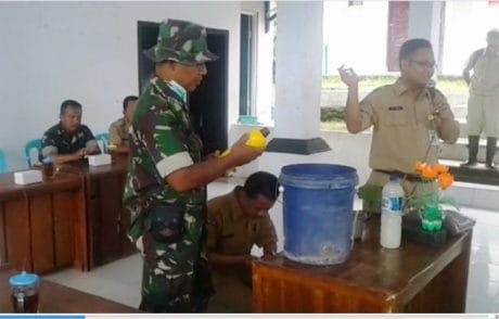 Pengolahan Sampah Anorganik Dilatihkan di Non Fisik TMMD Pemalang