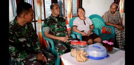 Dansatgas TMMD Apresiasi Bantuan Warga