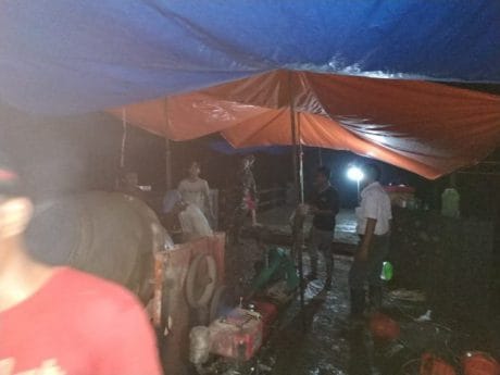 Satgas TMMD Ke 104 Kodim 0824/Jember Lembur Cor Jembatan