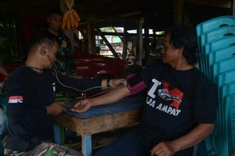 Masyarakat rata-rata sehat, karena pada umumnya pekerja