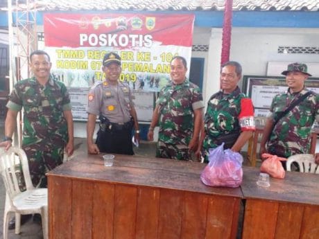 Kapolsek Bodeh Yang Baru, Maksimalkan Sisa Waktu TMMD Reguler Pemalang