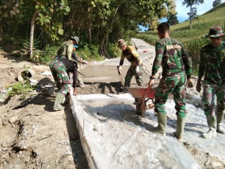 Satgas TMMD penuhi impian warga Desa Tungka