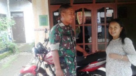 Sri Terbantu Ekonomi Rumahnya Ditempati Satgas TMMD Pemalang