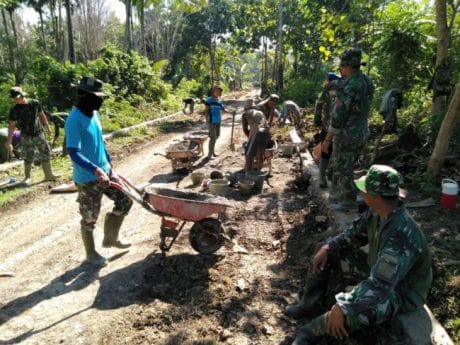 Target Talud 400 Meter Pengerjaan Terus ditingkatkan