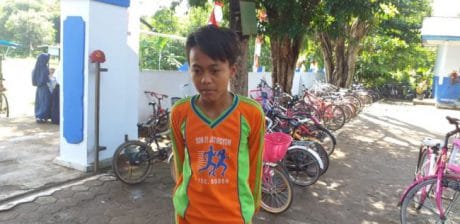 Cipto Anak SDN 01 Jatiroyom Bercita-cita Ingin Jadi TNI