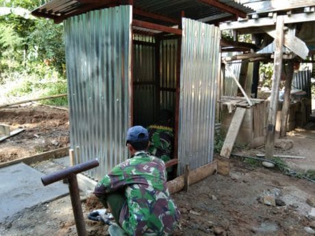 Ungkapan terima kasih buat Satgas TMMD