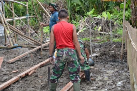 Untuk Kenyamanan Pelayanan, Kantor TPD Dibangun Garasi