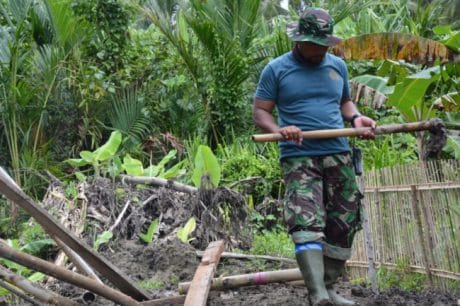 Hari ke 21, Garasi Kantor TPD Dibangun