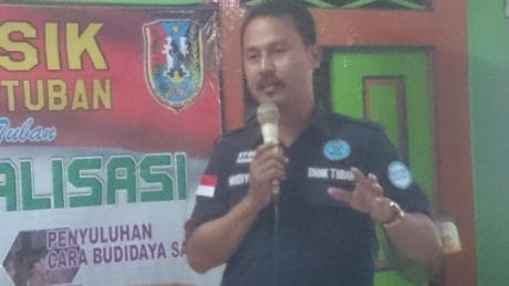 Satgas TMMD Ke-104 Bersama BNNK Tuban Berikan Penyuluhan Bahaya Narkoba