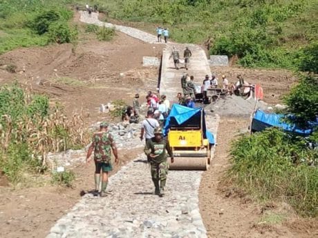 Indah, Tol Baru di Pinggiran Kabupaten Pemalang Hasil TMMD Reguler