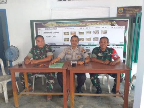 Polsek Bodeh Apresiasi TMMD Kodim Pemalang