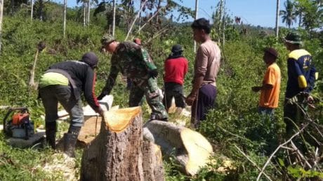 TMMD 104, Spirit Membangun, Disiplin, dan Gotong Royong di Sigi