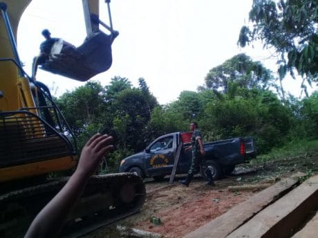 Si Kijang Tua Turut Sukseskan TMMD 104 di Sigi