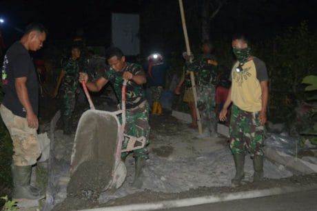Target seribu meter harus tercapai malam ini