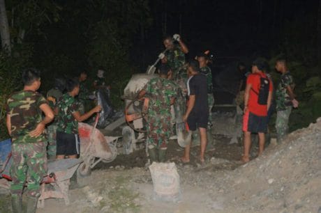 Pangdam XIV/Hasanuddin akan berkunjung ke lokasi TMMD di Desa Tungka.
