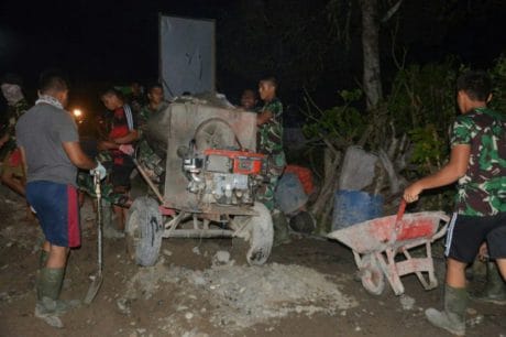 Semangat kerja di malam hari
