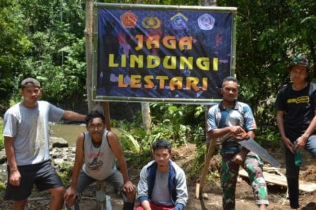 Mahasiswa Simpan Harapan Lewat Banner
