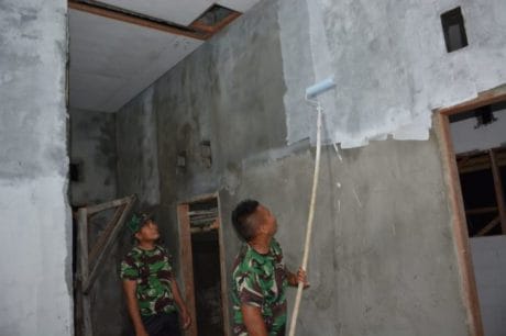 Kantor TPD Mulai Cat Dasar