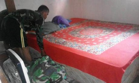 Satgas TMMD Pemalang Tanamkan Disiplin di Tempat Menginap